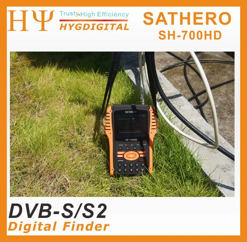 Sathero SH-800HD спутниковый ресивер Dvb-s2 цифровой спутниковый искатель метр Usb2.0 Hdmi выход Satfinder Hd с анализатором спектра