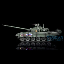 HengLong 1/16 масштаб темно-зеленый русский T90 RTR радиоуправляемая модель танка пластиковые треки 3938 TH00155