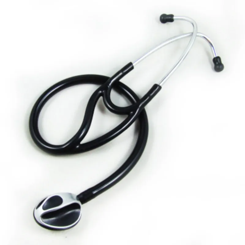 

Luxury Snake Head Type Stainless Steel Lungs Stethoscope Sent Ear Plug Diaphragm for Cardiopulmonary Specialist Stethoscope