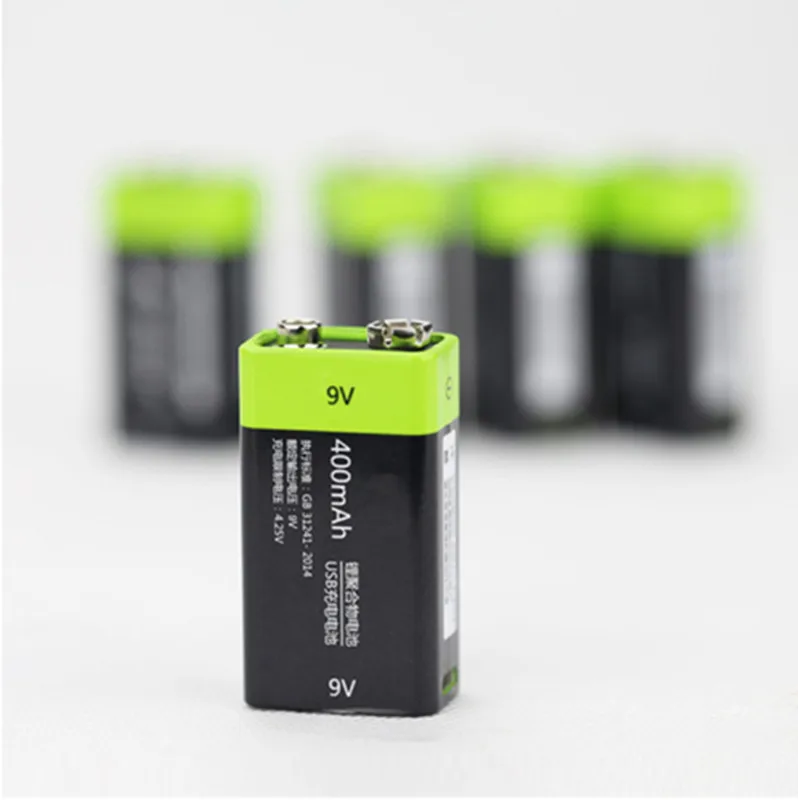 

Activity 1PCS ZNTER S19 9V 400mAh USB Rechargeable 9V Lipo Battery For RC Camera Drone Accessories