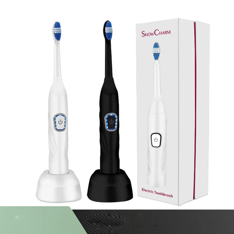 

Sonic electric toothbrush child timer brush USB rechargeable electric toothbrush with 3pc replacement brush head