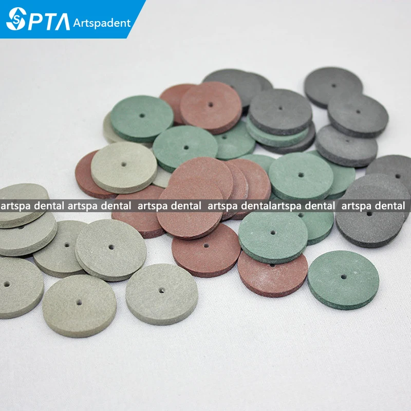 Rubber Polishing wheels Dental Jewelry Rotary Tool 4 Colors Polisher