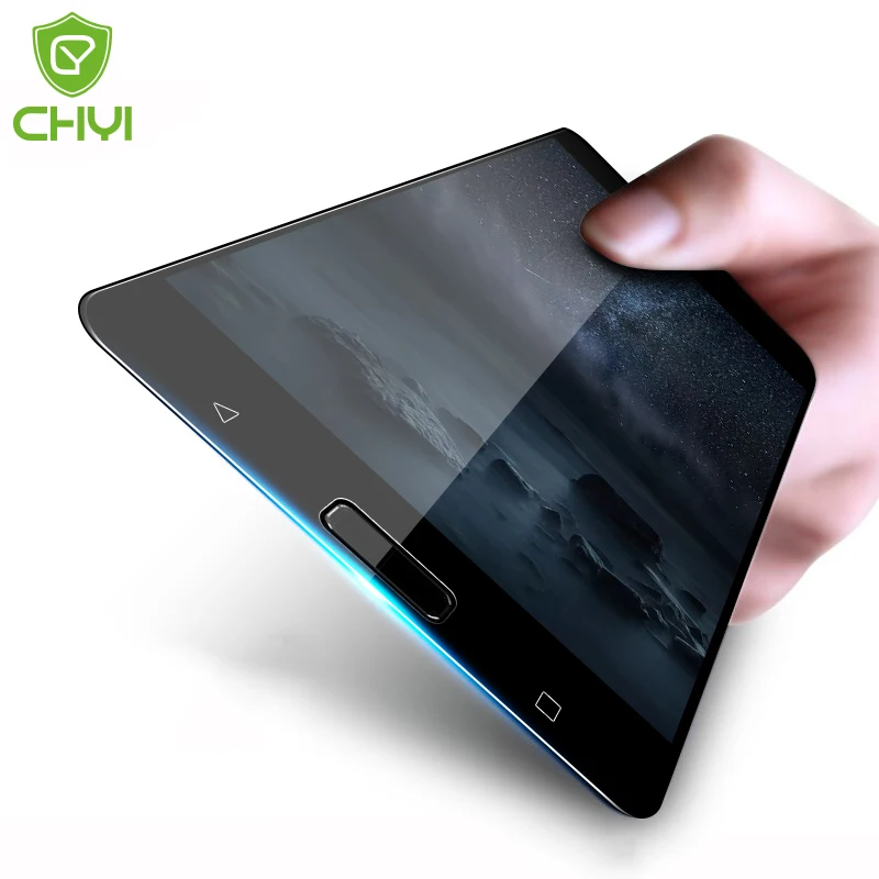

CHYI Full glue Glass For nokia 5 6 7 plus Screen Protector Oleophobic Coating Anti-Explosion glass For nokia 6.1 Black color 8