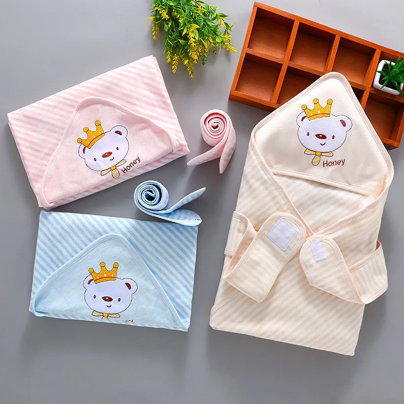 2018 Spring New Baby Cotton Blanket Receiving Newborn Baby Colorful