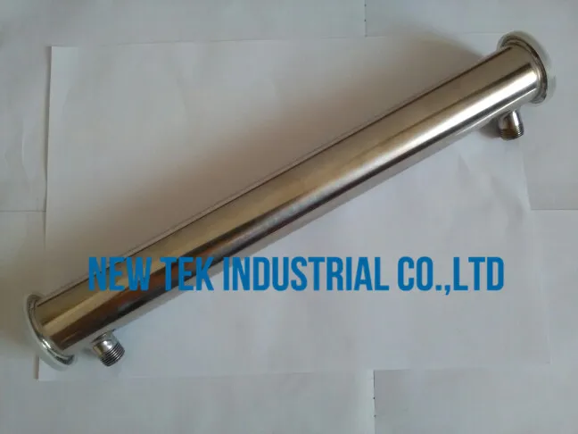 

2 inch tri clamp x 450mm long stainless steel 304 reflux condenser moonshine accessories 1/2in. bsp adapter
