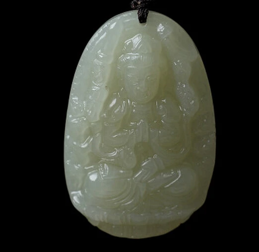 DYY 1115 + Естественный дом Xinjiang hitian jade twelve rat natal Будда | Украшения и аксессуары