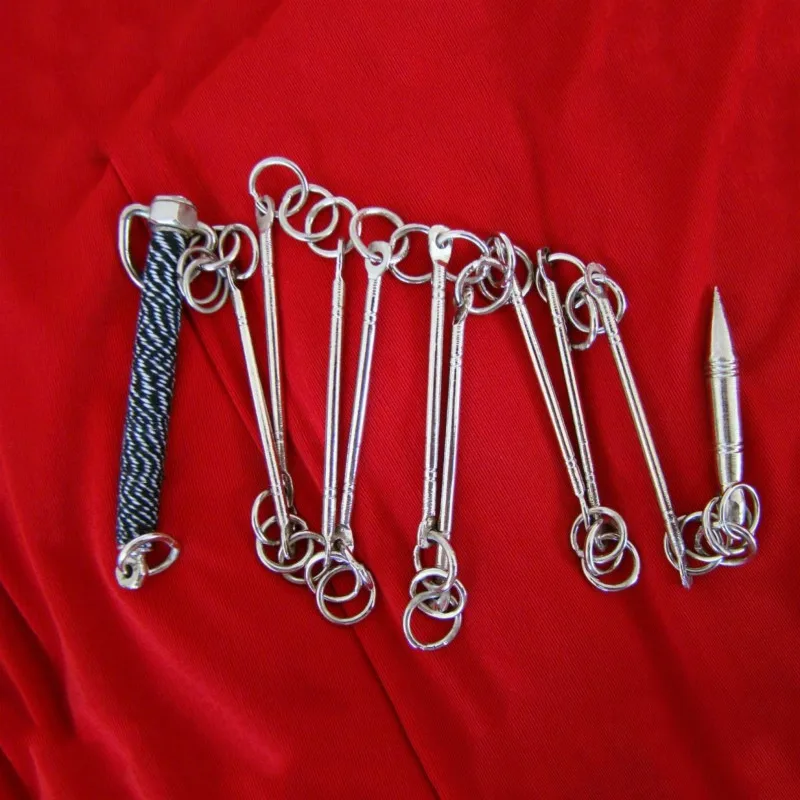 

Nine-section Whip Chinese Traditional Martial Arts Performance Training Props Nine Knot Whip Outdoor Fitness Sporting Goods