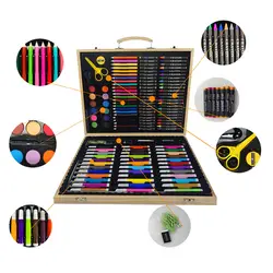 Детские Подарочные Карандаши цветные мелки офисные эскизы чехол для хранения кисть для рисования студенческий Художественный набор