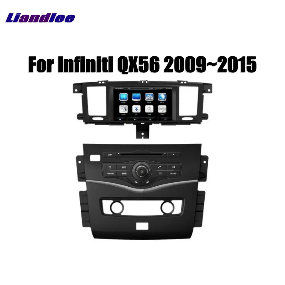 

Liandlee 2din For Infiniti QX56 2009~2015 Car Android Radio GPS Maps Navigation player BT WIFI HD Screen Multimedia System