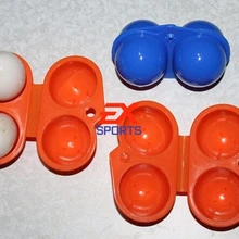 100 шт. складные столы и стулья для Пластик для переноски 2 контейнер для яиц чехол на открытом воздухе контейнер для хранения ES1319