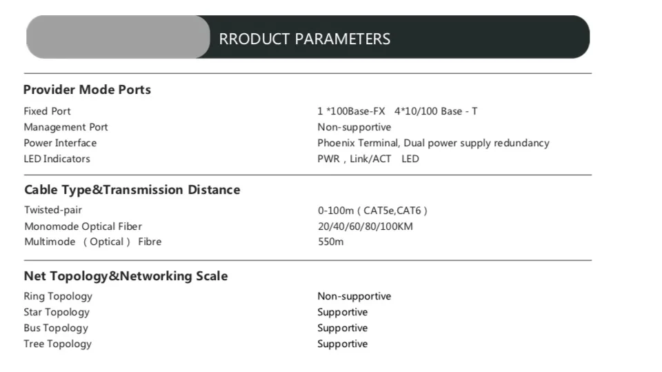 Bliy 1 пара 2 RJ45 Ethernet промышленные Grand коммутатор ethernet 10/100 Мбит/с сетевой коммутатор Неуправляемый коммутатор Fast Промышленный Коммутатор Ethernet