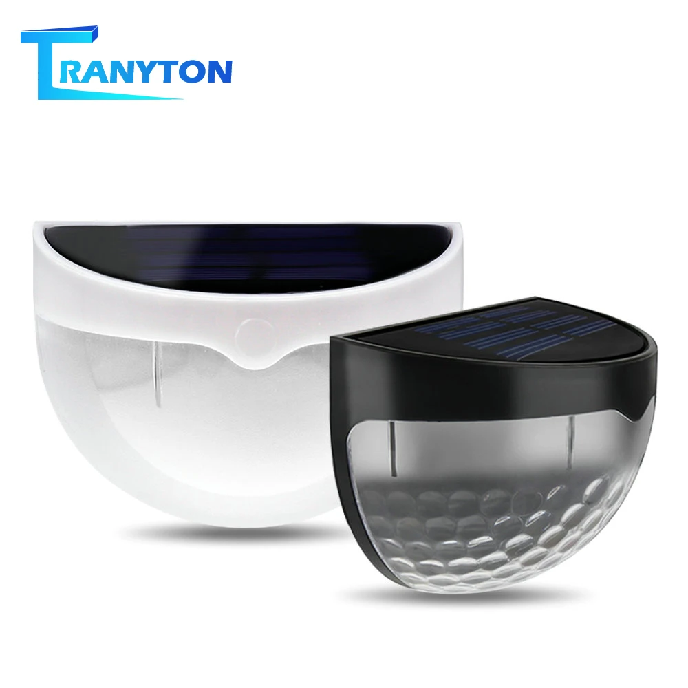 

LED Solar Light 6 LEDs Garden Outdoor Waterproof Wall Lamp for Stair Street Yard Solar Powered Security Decoration Lighting 2pcs