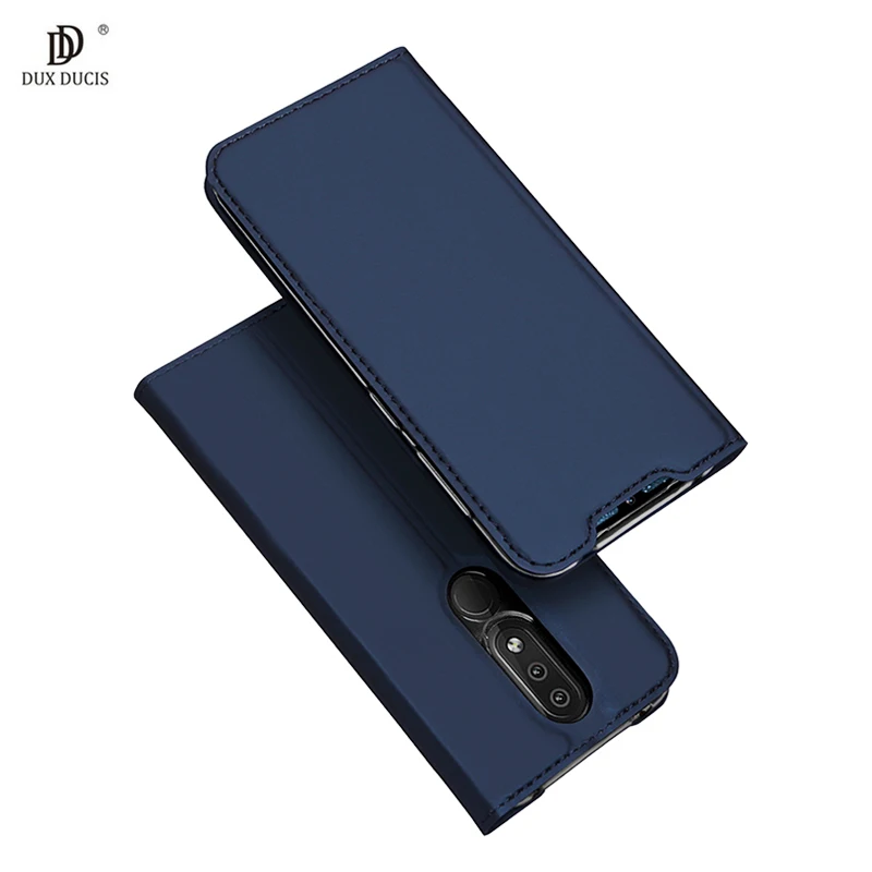 Чехол-книжка для Nokia 4 2 роскошный ударопрочный чехол-подставка из искусственной