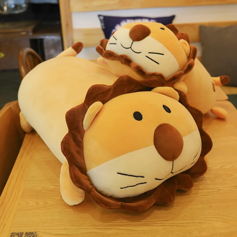New Hot Sale Super Soft And Lovely Plush Toys Sun Lion Pillow For Childeren Birthday Or Holiday Gifts Have A Vere Good Quality