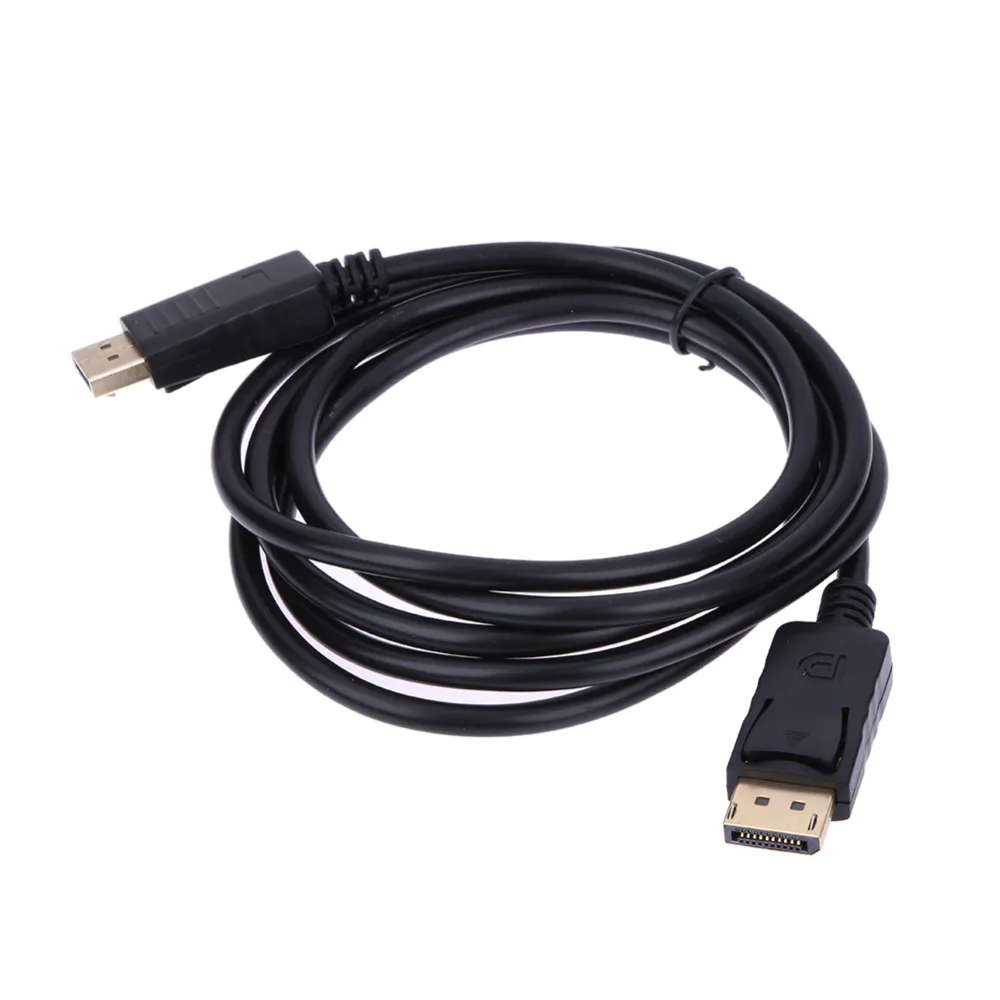 1.8M DisplayPort Male To DisplayPort Male Extension Cable Adapter 20Pin