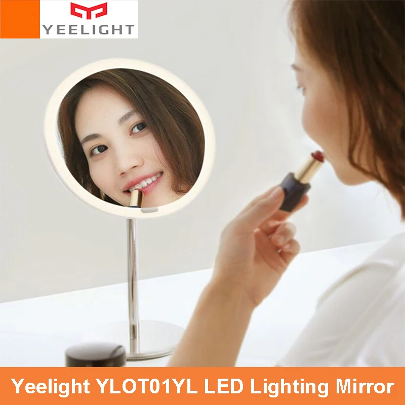 

Yeelight YLGJ01YL Portable LED Makeup Smart Mirror With Light For Table Decoration Three Dimming Modes Intelligent Induction