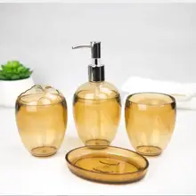 Европейская мода ванная комната 4 шт туалетные принадлежности ванная пара простая зубная щетка набор LO731310