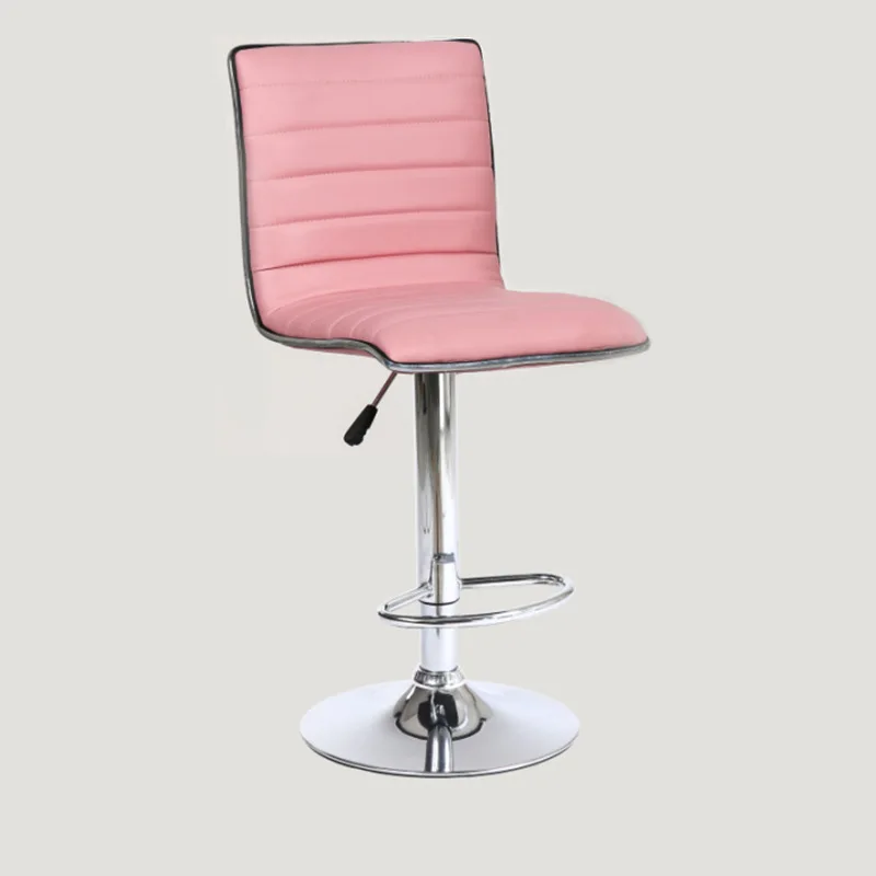 Lounge Bar Single Swivel Chair Can Lift High Rotatable Metal Frame Multi-color Optional with The Back of A Chair Multifunctional Lounge Bar Single Swivel Chair Can Lift High Rotatable Metal Frame Multi-color Optional with The Back of A Chair Multifunctional
