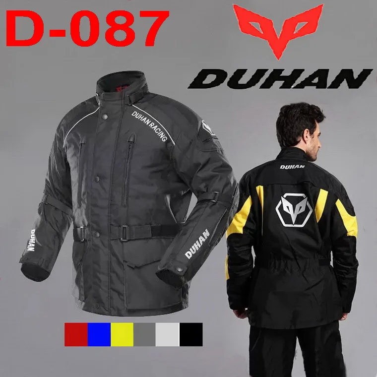 

DUHAN D-087 riding Suits Jackets Hunting motorcycle racing Jacket Long paragraph windbreaker windproof warm cotton gall