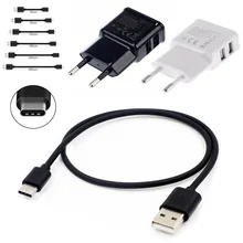 5 V/2A Адаптер зарядного устройства для телефона 0,25 M/0,5 M/1 M/1,5 M/2 M/3 M usb type C зарядный кабель USB-C для Sony Xperia XZ/X compact/Leeco le 2/pro
