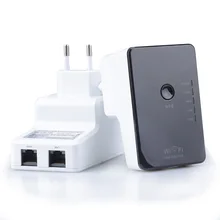 Mini Wireless Wifi Repetidor Router AP Repetidor Booster Amplificador LAN Client Puente IEEE 802.11 b/g/n 300 300mbps Enchufe de LA UE