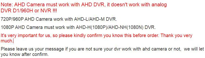 AHD NOTE