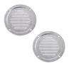 2pcs Stainless Steel Round Louvered Air Vent for Marine Boat RV Accessories ► Photo 3/6