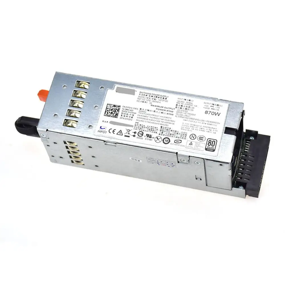 Для DELL R710 сервера Питание 870W N870P S0 NPS 885AB в YFG1C 7NVX8 12v 71A|Блоки питания для