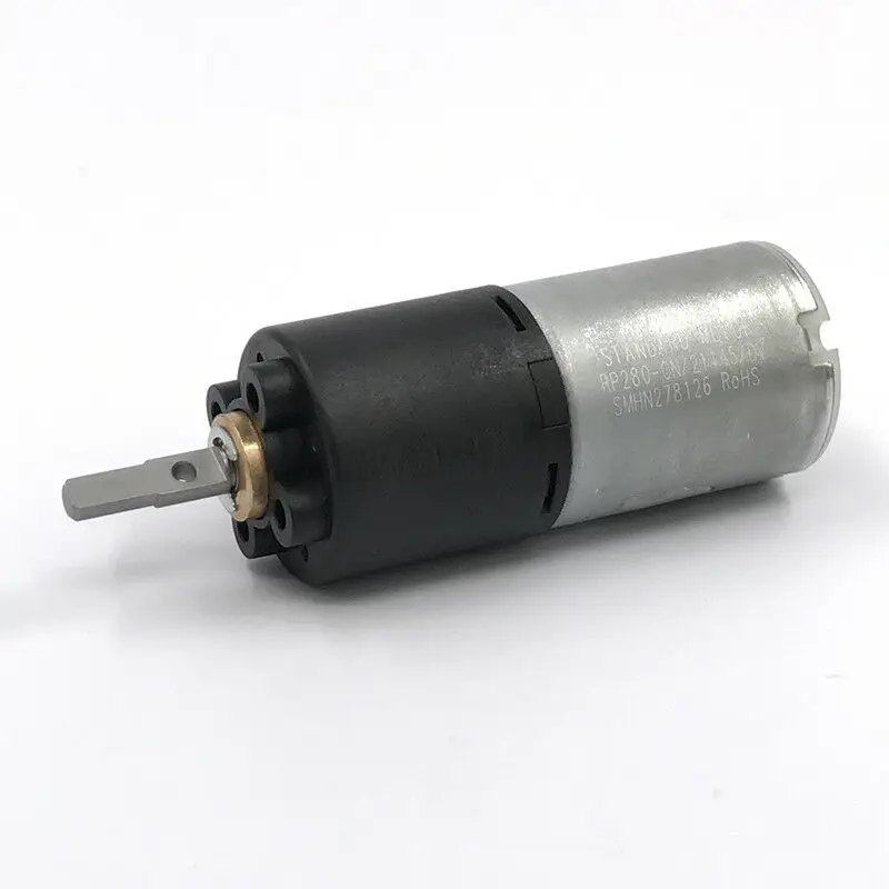 DC 3 V 6 5V 23RPM медленная скорость 24mm мини 280 Планетарная шестерня редуктора Мотор 216: 1
