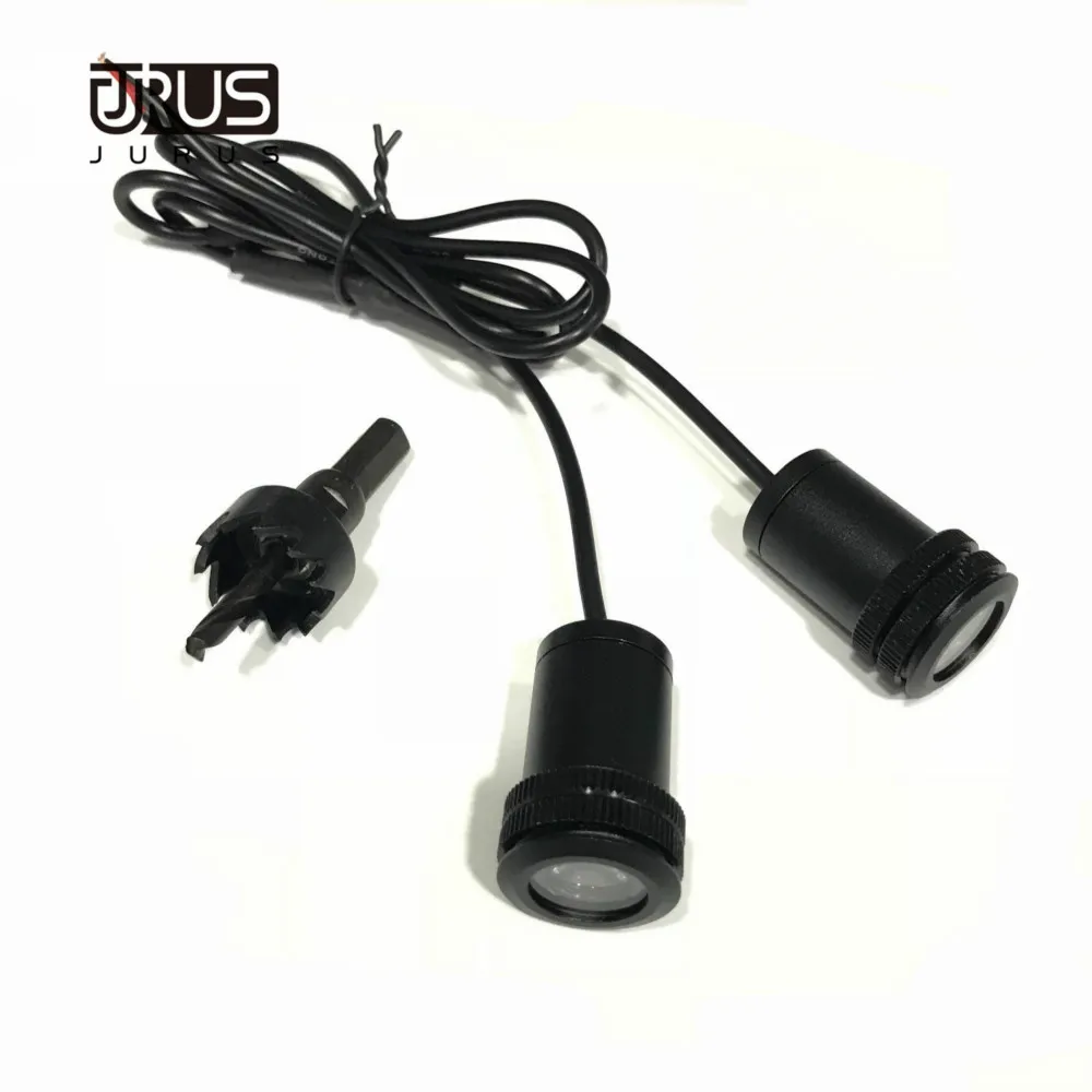 JURUS 2x LED Car Door Light Welcome Lamp Ghost Shadow Projector Case For Seat For Mercedes For Renault For Lexus Car-styling JURUS 2x LED Car Door Light Welcome Lamp Ghost Shadow Projector Case For Seat For Mercedes For Renault For Lexus Car-styling