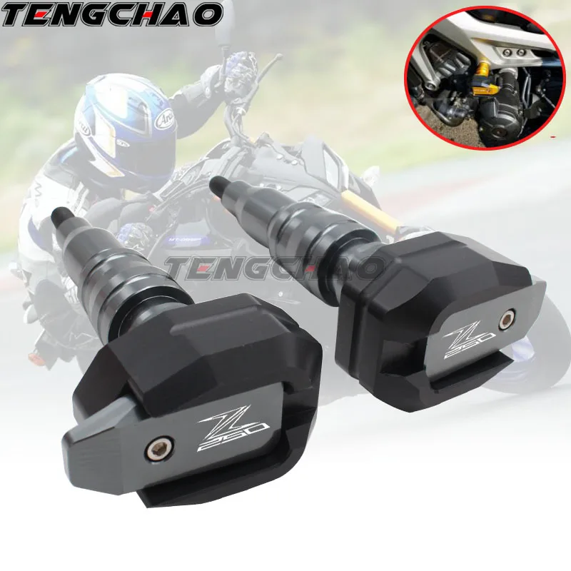 

Motorcycle Protection Frame Slider Fairing Guard Anti Crash Pad Protector For KAWASAKI Z 250 Z250 Z-250 2013-2014 2019