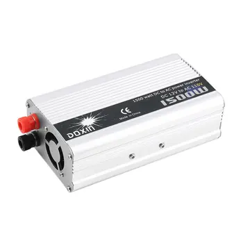 

DC 12V to AC 110V Portable Car Power Inverter Charger Converter 1500W WATT