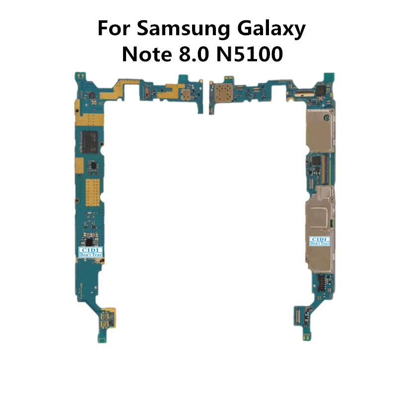 Полностью Рабочая оригинальная плата для samsung Galaxy Note 8,0 3g N5100 разблокировка материнская плата логическая материнская плата