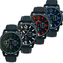 Роскошные Кварцевые часы мужские часы спортивные модные наручные часы натуральная кожа кварцевые мужские деловые часы#4A23