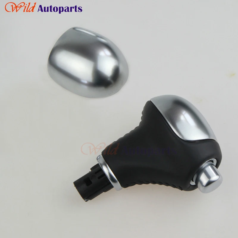 Matte Chrome Gear Shift Knob Shifter Cover Trim for Kia Optima K5 2014