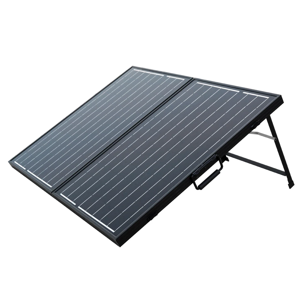 

120W 12V PV Folding Mono Solar Panel for Home Outdoor Camping Hiking RV Boat Solar Generators
