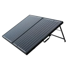 120W 12V PV Folding Mono Solar Panel for Home Outdoor Camping Hiking RV Boat Solar Generators