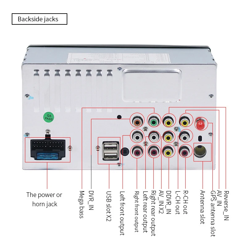 Perfect Automobile Capacitance Screen 7 Inch Vehicle Mounted Bluetooth Dual Spindle Machine MP5 Player GPS Navigation Integrated Machine 1