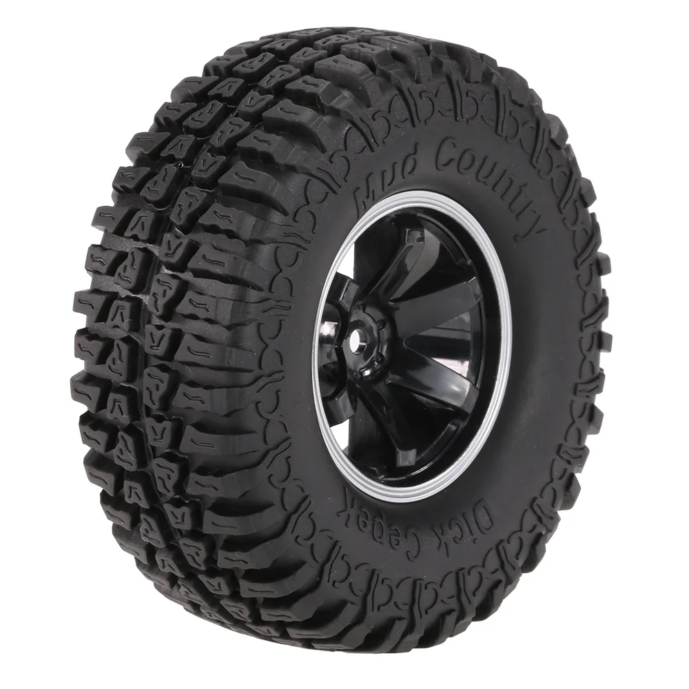 4Pcs for AUSTAR AX-3020C 1.9 Inch 103mm 110 Scale Tires with Wheel Rim for 110 D90 SCX10 CC01 RC Rock Crawler (8)