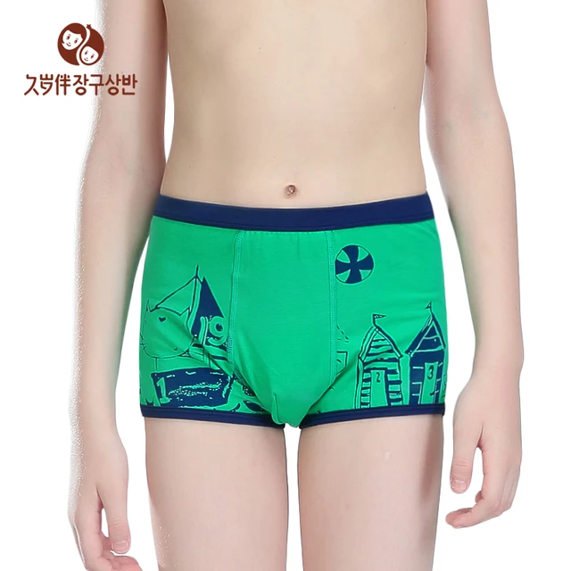 Factory direct sale high quality boxer panties children colorful boys