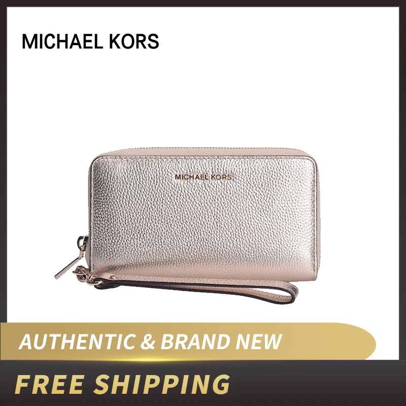 

Michael Kors MK Wristlets Leather Wallet 32F6MM9E3M/32F6SM9E3L