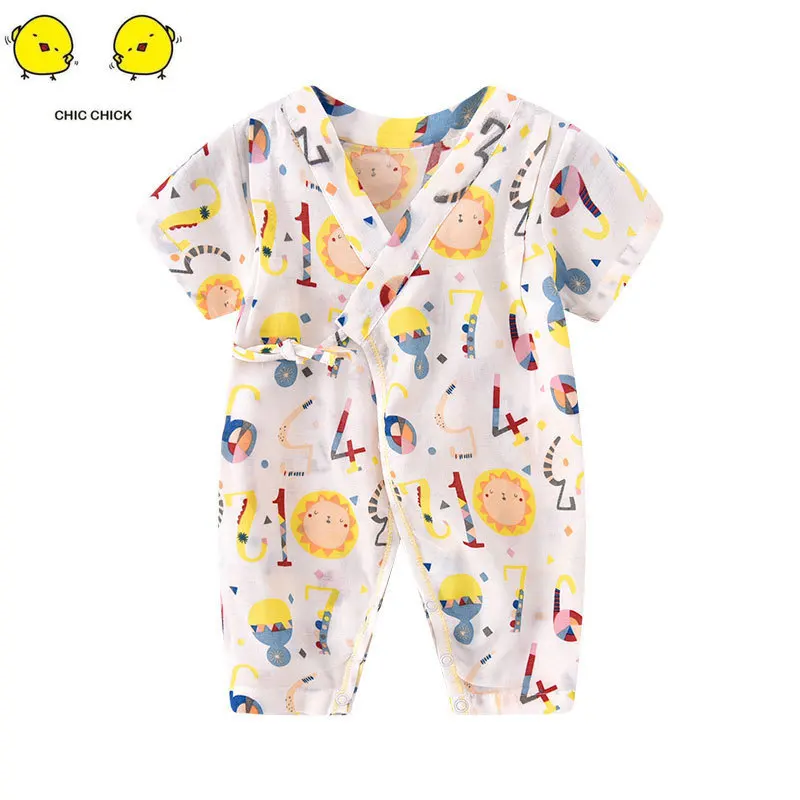 

New born baby girl clothes spring and autumn thin clothes onesies baby clothes toddler romper clothes