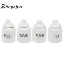 Dongzhur кукольный домик Миниатюрные аксессуары для 1:12 фарфоровый кукольный домик ручной работы кухонный керамический орнамент Decora