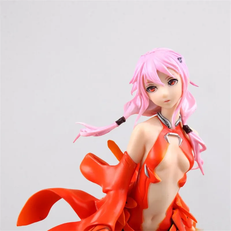 Аниме фигурки 19 см соблазнительная Guilty Crown Inori Yuzuriha модель 1/8 весы окрашенная ПВХ