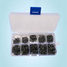 Управлять Ise нит крюк 500 шт. комплект для детей от 3 до 12 лет держатель с крючком с отверстием бронзовых морских рыболовных крючков рыболовные снасти