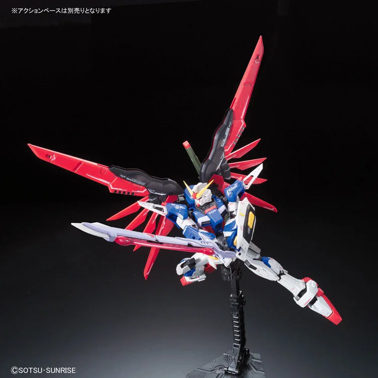 Gundam RG 1/144 модель Destiny Gundam мобильный костюм детские игрушки с держателем