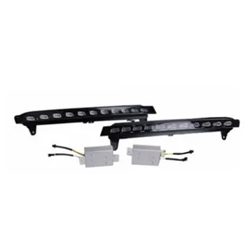 

FOR AUDI Q7 2007-2009 LED daytime running lights With steering Fog light box modification