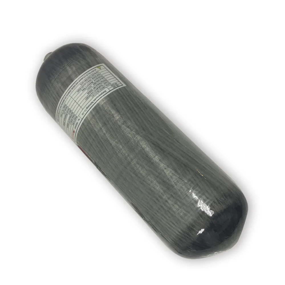 Цилиндр из углеродного волокна AC1090 Acecare 9L 4500Psi PCP для дайвинга HPA Пейнтбольный бак