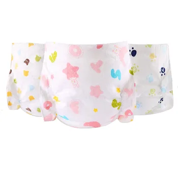 

1Pcs Cute Baby Diapers Reusable Nappies Cloth Diaper Washable Infants Children Baby Cotton Training Pants Panties Nappy Fixed