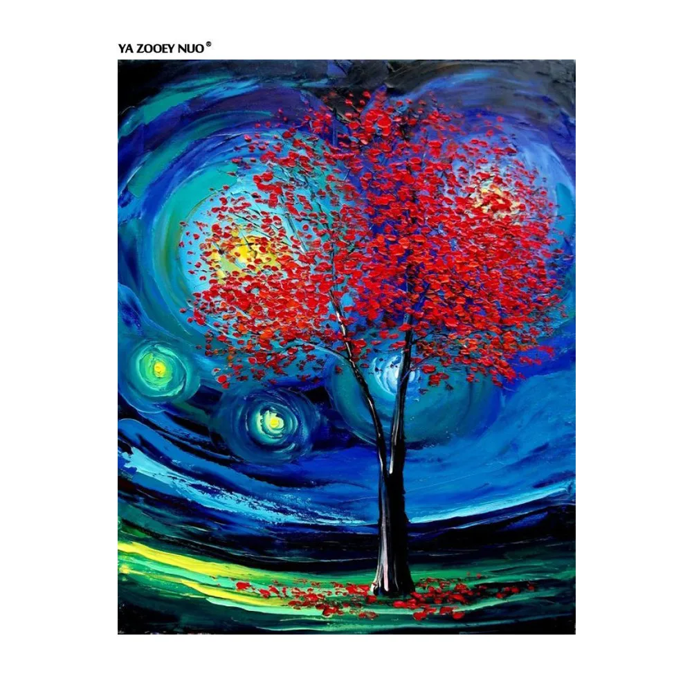 

Full Square Rhinestone DIY Diamond Painting "tree " Embroidery Cross Stitch Rhinestone Mosaic Painting home wedding Decor YU294